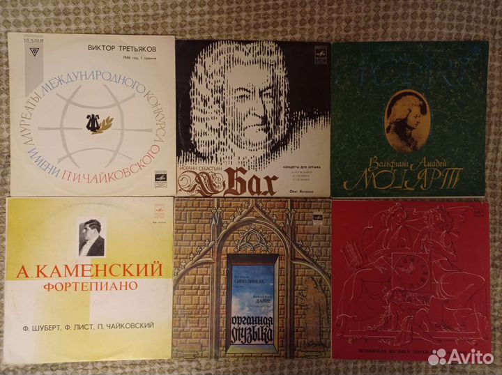 Классика + художественная литература на пластинках