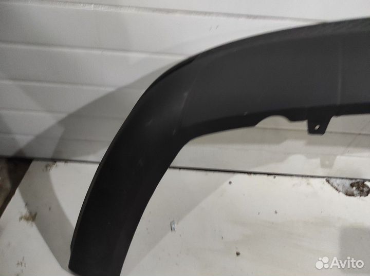 Бампер задний губа форд фокус 3 дорест седан