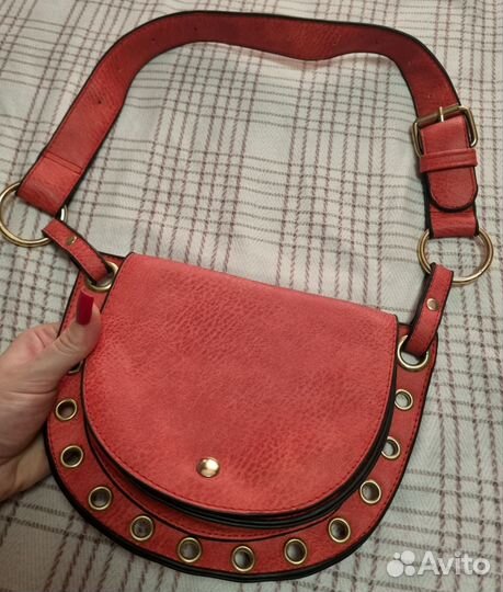 Сумка на пояс женская