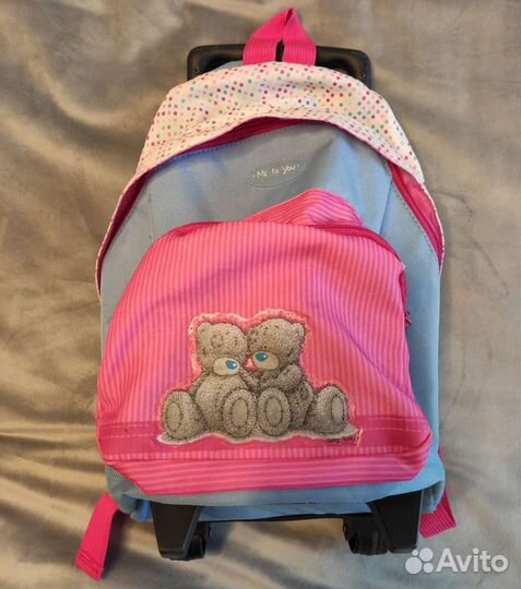 Детский рюкзак Me to You на колесиках+1