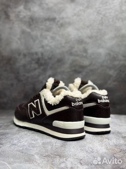 Кроссовки New balance 574 зимние