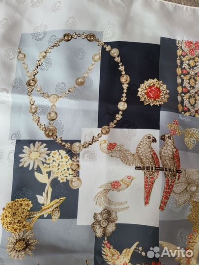 Шелковый платок cartier оригинал