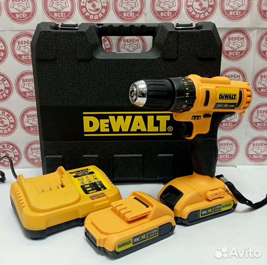 Шуруповерт ударный dewalt DCB112 18V(6001)