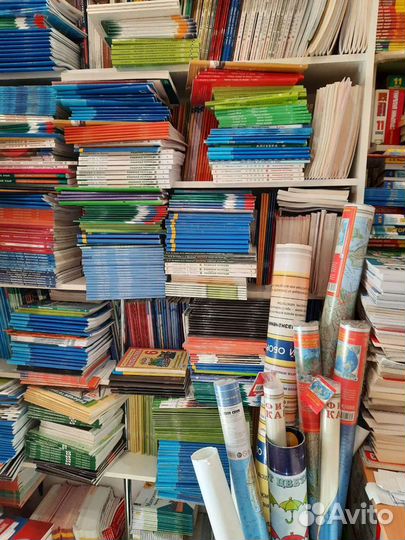 Учебники, рабочие тетради, атласы. С 1 по 11 класс