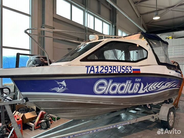 Катер Gladius Sea Wind 520+Suzuki-Df90+прицеп