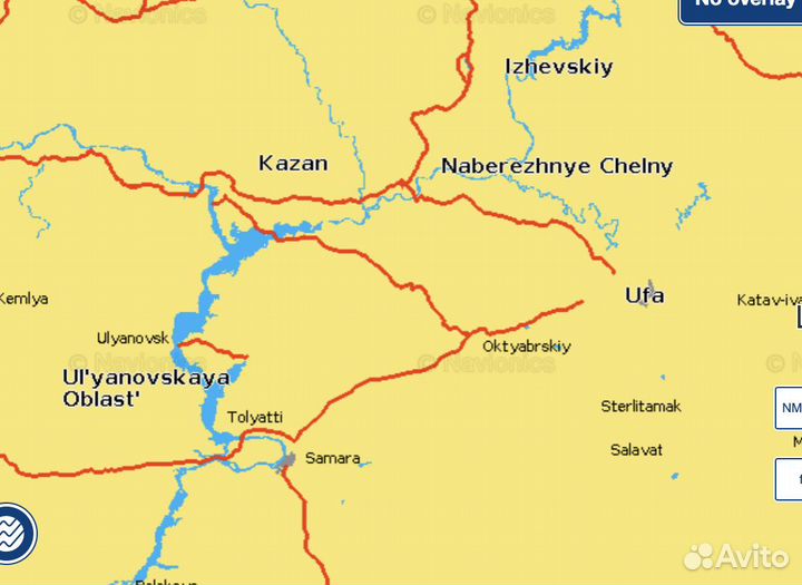 Карты Глубин для эхолотов Navionics C Map