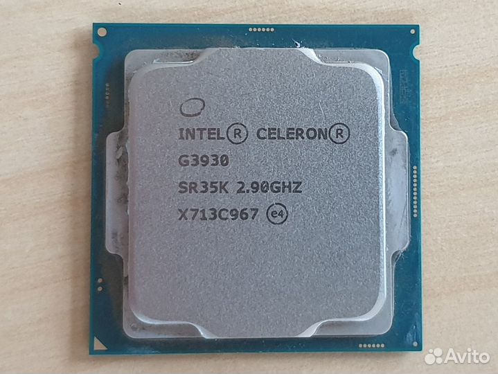 Процессор CPU Intel Celeron G3930