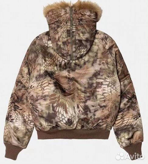 Пуховик Stussy x Alpha fw23