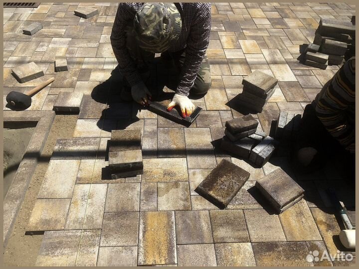 Тротуарная плитка новая