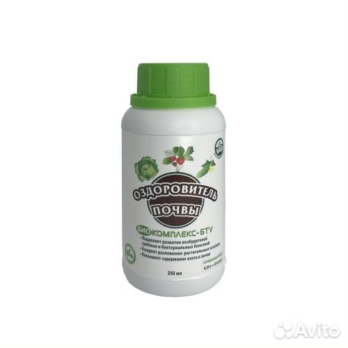 Биопрепарат Биокомплекс-бту оздоровитель почвы эко