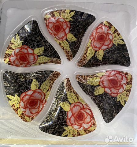 Подарочный набор тарелочки и блюдо