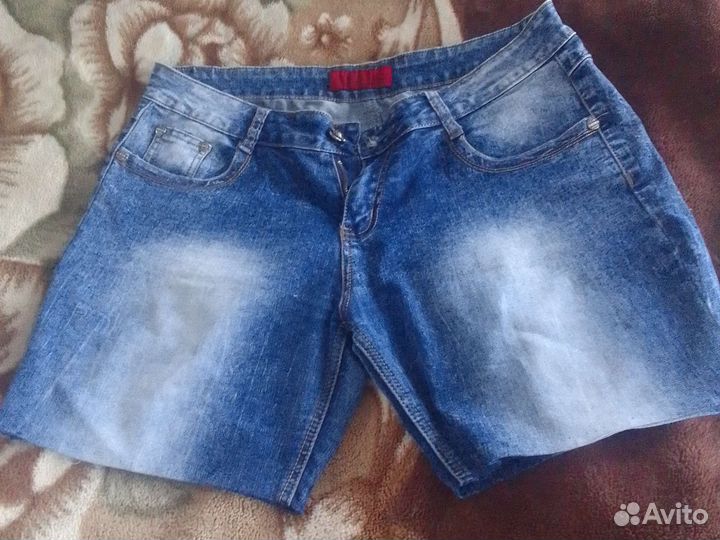 Джинсовые шорты женские, юбка джинсовая