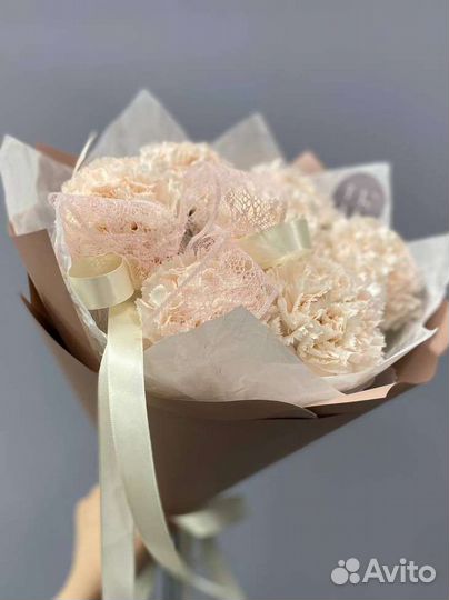 Букет из диантусов (гвоздик)