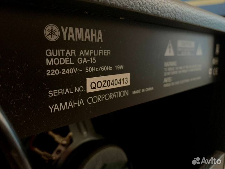 Комбоусилитель Yamaha GA-15 как новый