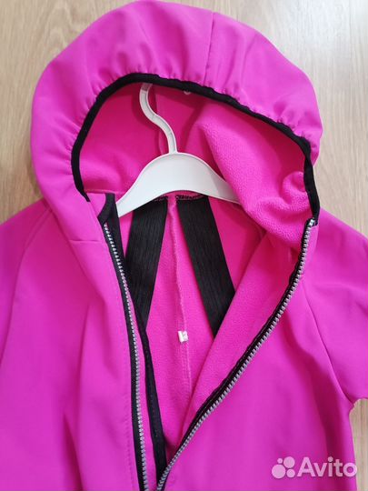 Комбинезон 122 см softshell для девочки