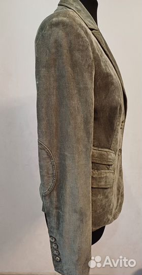 Пиджак цвета хаки из вельвета. IQ berlin,Германия