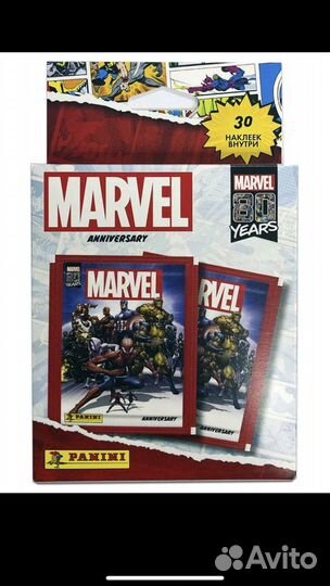 Наклейки marvel