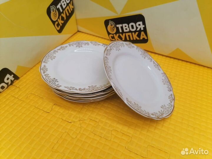 Тарелки десертные Коростень 6шт. И.5846