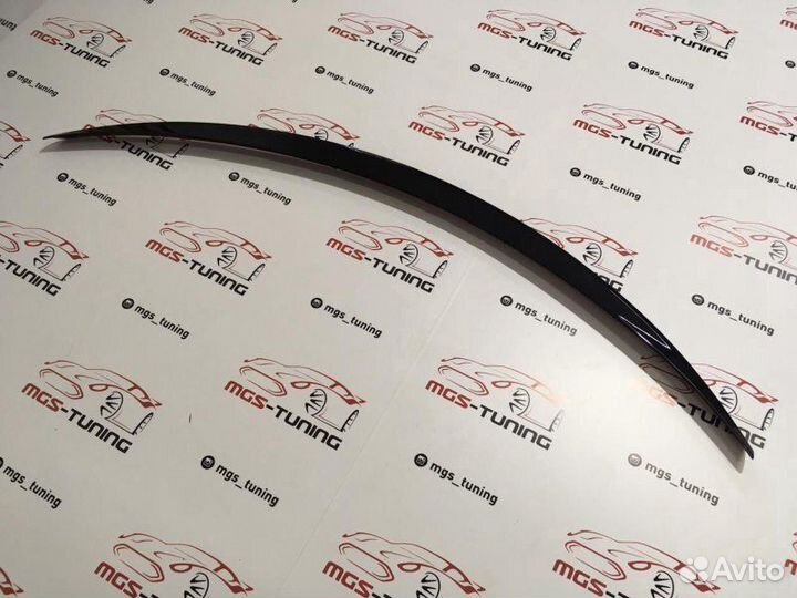 Спойлер черный Mercedes GLE Coupe C292