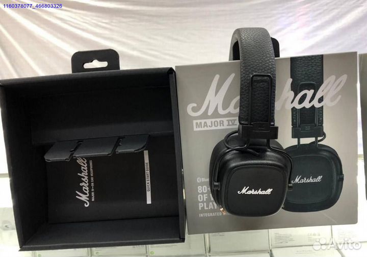 Наушники Marshall Major 4, 1 год гарантия