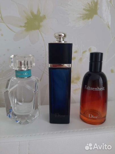 Пустые флаконы от парфюма