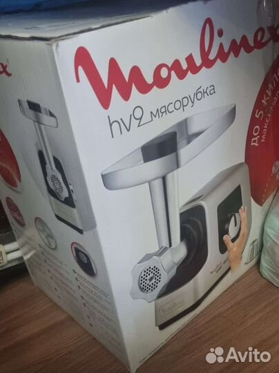 Мясорубка moulinex hv9 новая