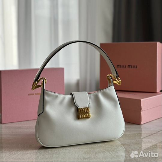 Сумка женская miu miu натуральная кожа