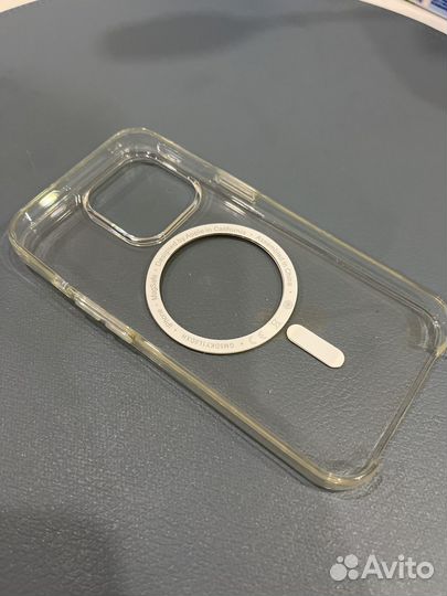 Чехол на iPhone 13 Pro clear case magsafe