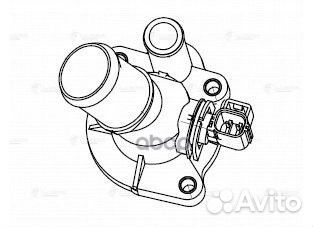 Термостат ford mondeo 1.8/2.0 00-07 LT 1070 luzar