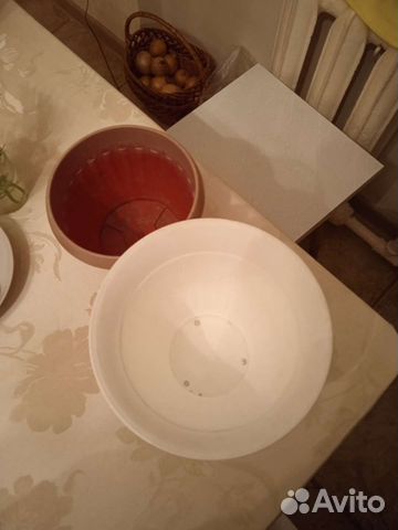 Горшки для цветов пластиковые