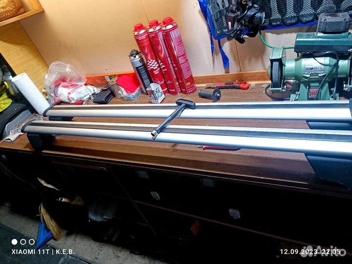 Поперечины на рейлинги Audi Q5