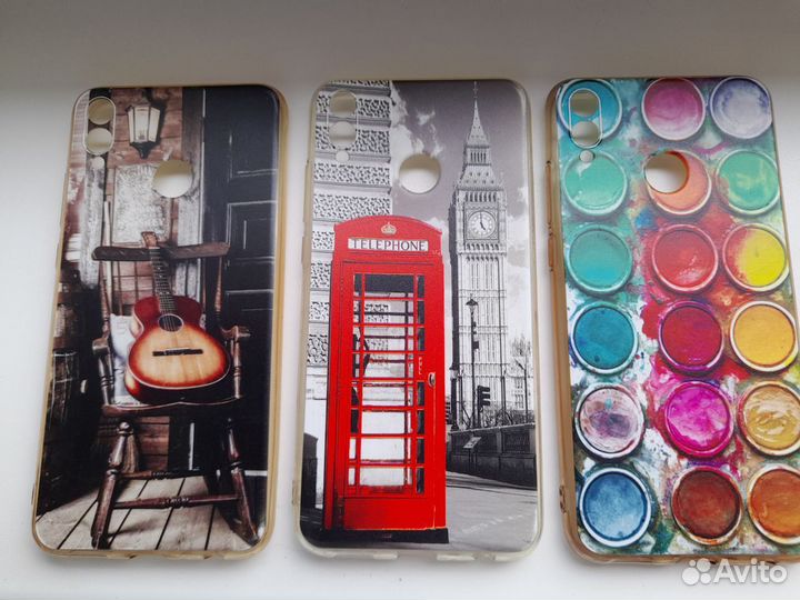 Чехлы телефон Redmi 8, Honor 9, honor 8 lait