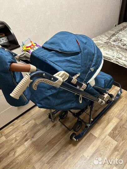 Санки-коляска Nika Kids 7-8