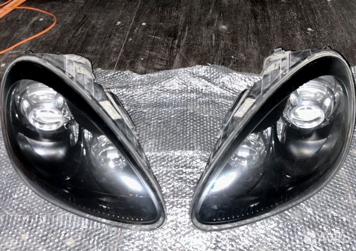 Фары на porsche cayenne 958