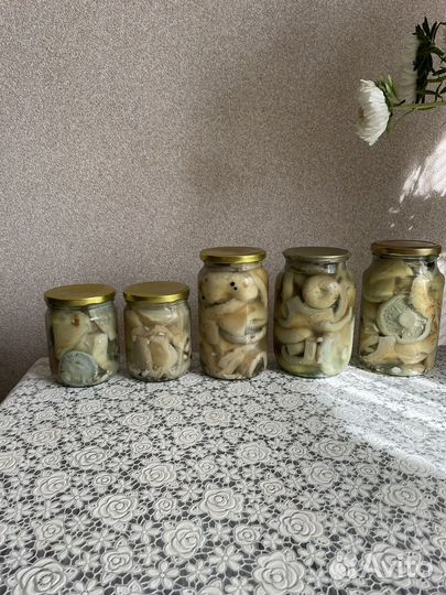 Грузди маринованые, деревенские