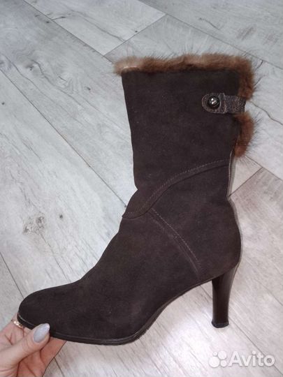 Сапоги женские зимние натуральные 39 размер