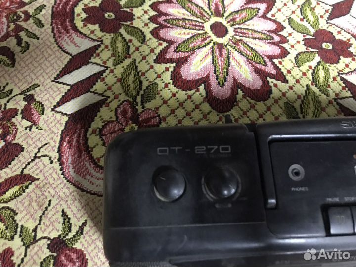 Магнитола sharp qt-270ht(bk)