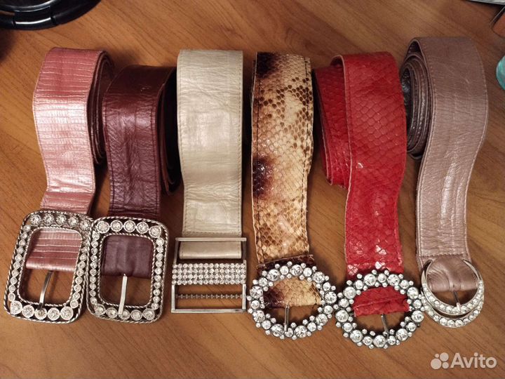 Ремень женский кожаный новый