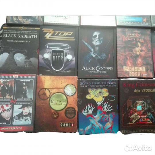 DVD Коллекция Rock музыка разные и т.д