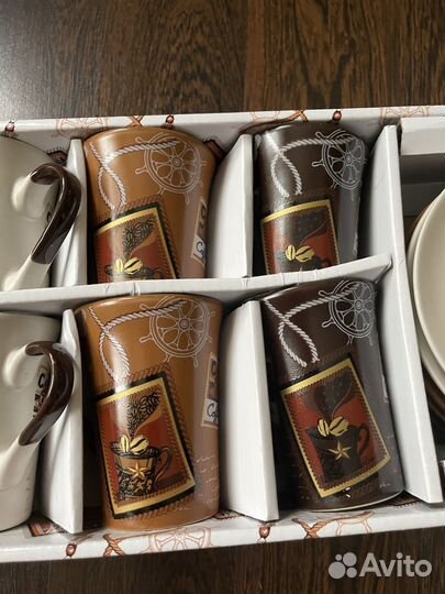 Сервиз чайный 12 предметов новый