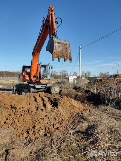 Услуги экскаватора