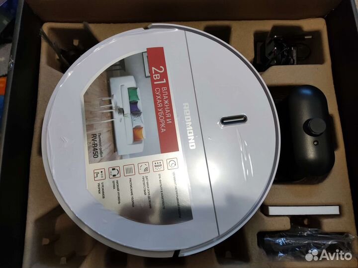 Робот пылесос redmond rv r450