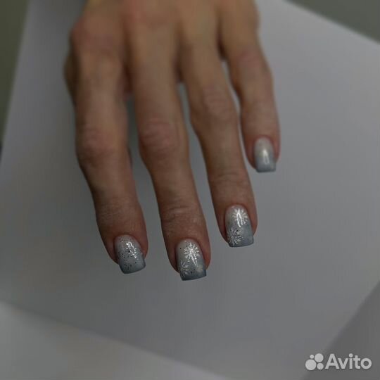 Маникюр и педикюр. Гарантия 7 дней