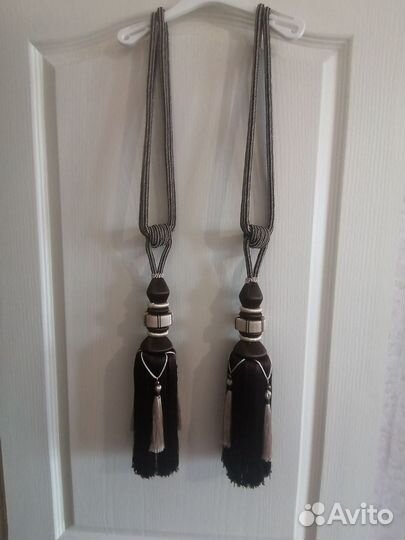 Кисти подхваты для штор + крючки