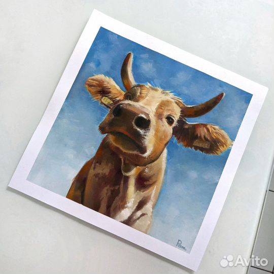 Рисую картины маслом