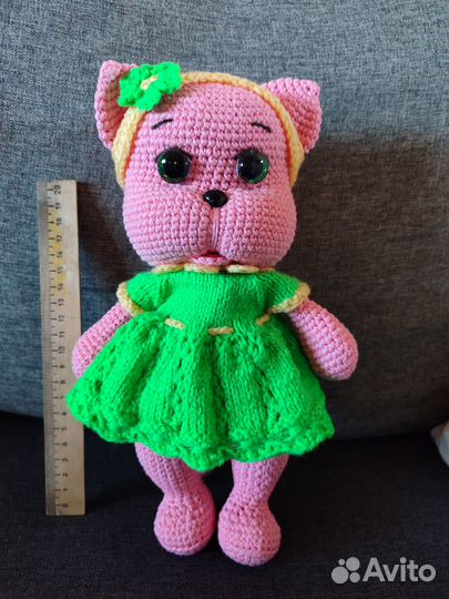 Вязаные игрушки ручной работы