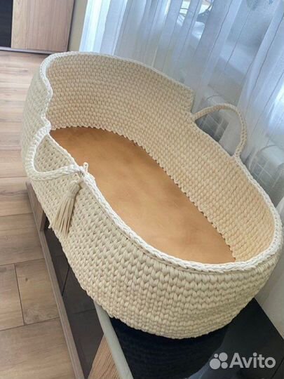 Люлька переноска вязаная на заказ