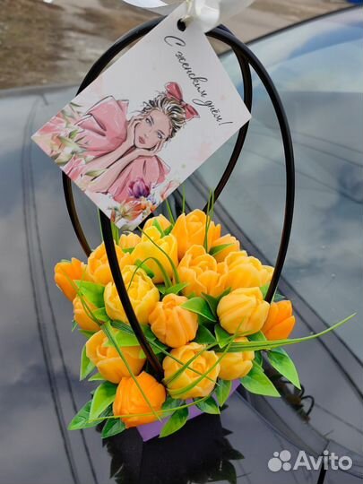 Букет из мыла