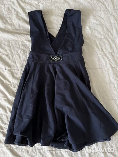Платье детское синее 128 р