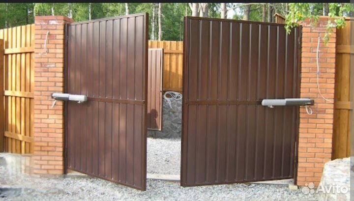 Установка и ремонт электроприводов для ворот